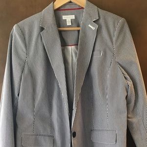 Charter Club Striped Blazer